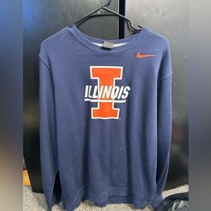 Nike Illinois Fighting Illini Crewneck